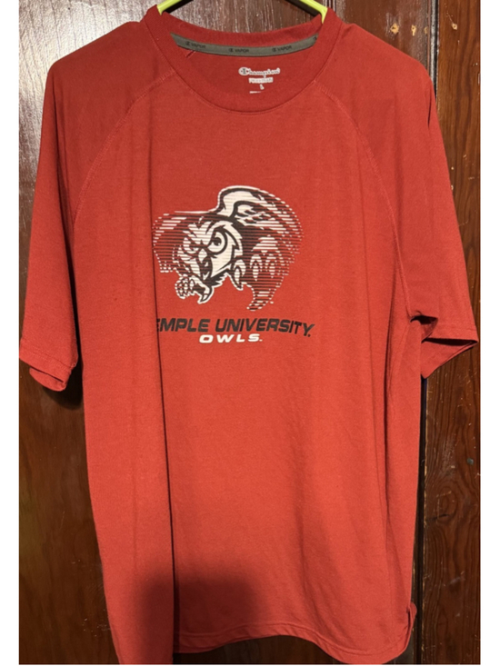 Champion Other - Temple Owls Champion Tee Burgundy Men's Size L